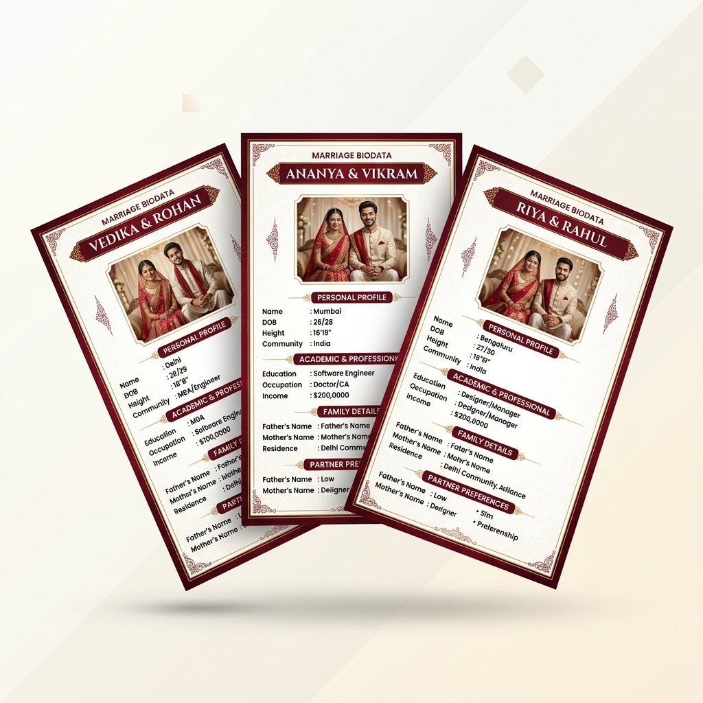 Biodata Templates